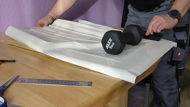 Как обновить кухонный гарнитур своими руками. Оклейка кухни пленкой. смотреть онлайн