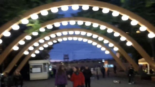 Деревянная арка Сокольники парк смотреть онлайн
