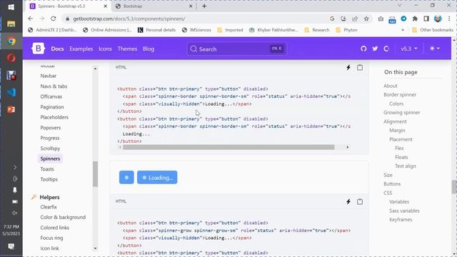 Lecture 7.16: Bootstrap Spinners & Toasts смотреть онлайн