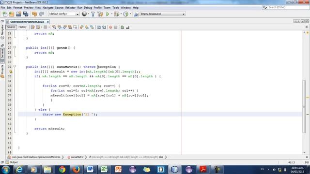 Suma de Matrices con JAVA y POO by JaosMX смотреть онлайн
