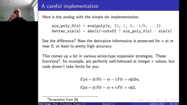 `BesselK.jl`: a fast differentiable implementation of `besselk` | Christopher J Geoga смотреть онлайн