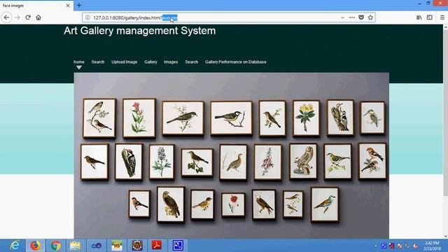 Art Gallery Management System in Java смотреть онлайн