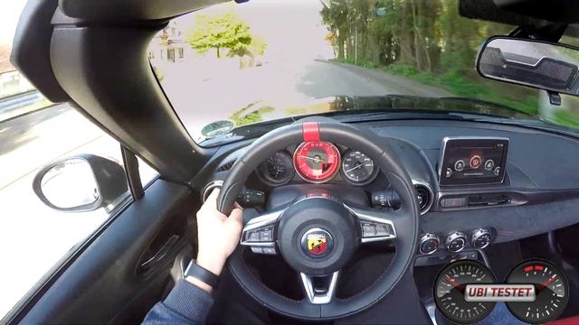 Abarth 124 Spider *2017* // der sportlichere Fiat 124 Spider // POV UbiTestet смотреть онлайн