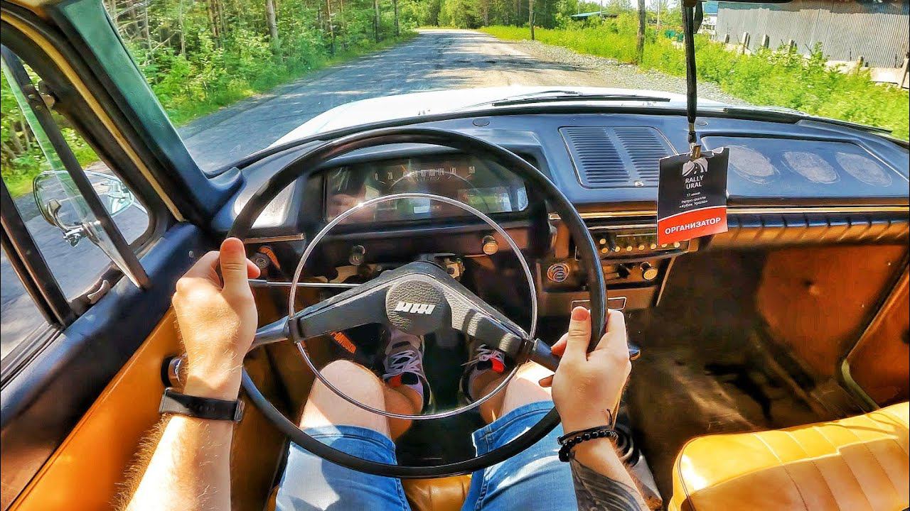 1976 Moskvitch 412 - POV Overview & Test Drive смотреть онлайн