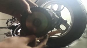 Замена сальников на моторе от Honda dio af34e