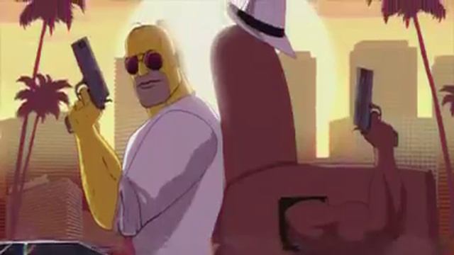 Simpsons LA Z Rider смотреть онлайн