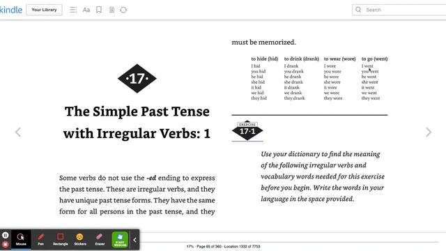 Pt II Lesson 15: Simple Past Irregular Verbs смотреть онлайн