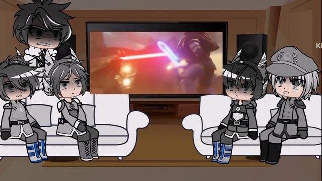 Galactic Empire ships react to Darth Vader vs Space Marine. смотреть онлайн