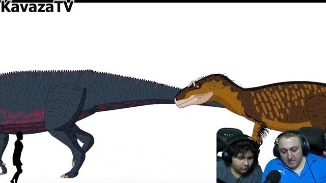 Marching Dinosaurs (Animated Size Comparison) Reaction Video смотреть онлайн
