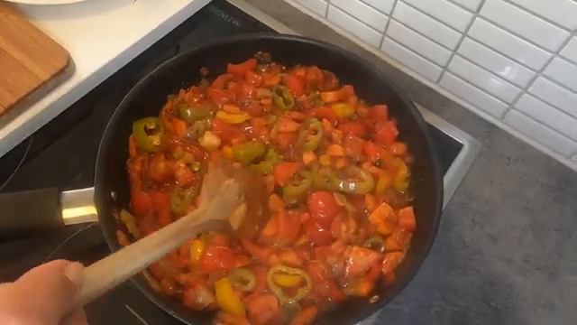 Рецепт бутербродов с жаренными овощами