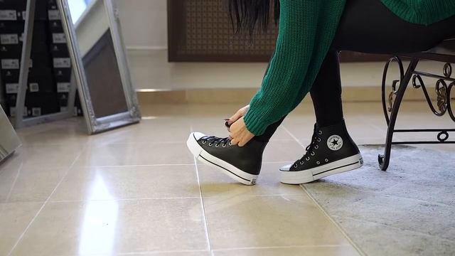 Кеды Converse Platform 561675C - натуральная кожа смотреть онлайн