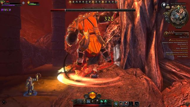 TyPuCT ►Neverwinter (Драки против Гоммота Жестокого и Большого Элементаля Огня ) #1 смотреть онлайн
