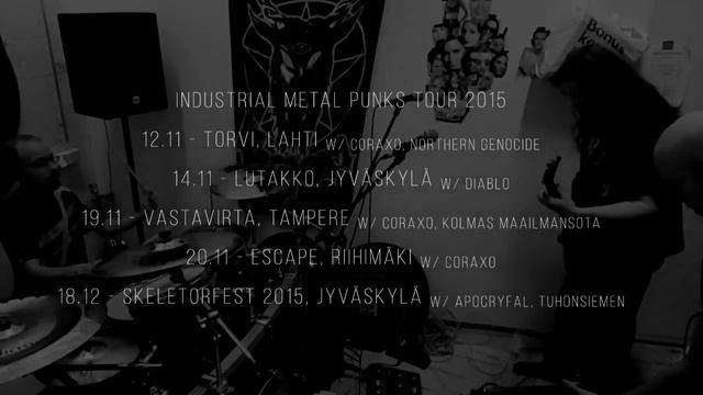 INDUSTRIAL METAL PUNKS Tour & "Amor Fati" (promo 2015) смотреть онлайн
