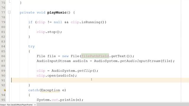 How to Make a JFrame GUI Music Player In Java (Simple) смотреть онлайн