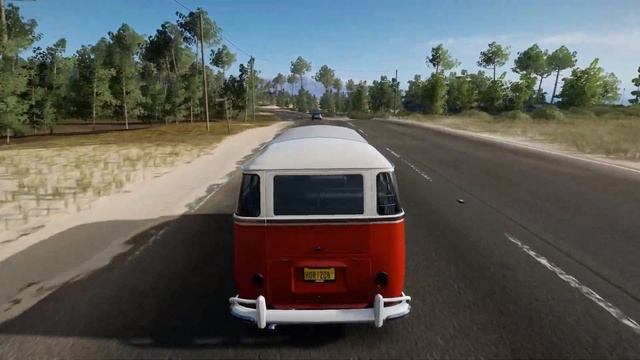 Volkswagen Type 2 DE LUXE 1963 50hp Forza Horizon 4 смотреть онлайн