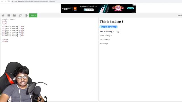 Learn HTML course w3schools explanation #part1 from Hem_Kumar in telugu Live Stream смотреть онлайн