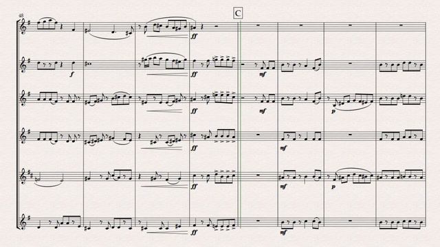 “Varadero" A Modern Cha-Cha for Clarinet Choir- (sheet music)Composed by Grant Horsley смотреть онлайн