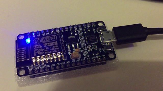 Simple NodeMCU Lua Blinking Program смотреть онлайн