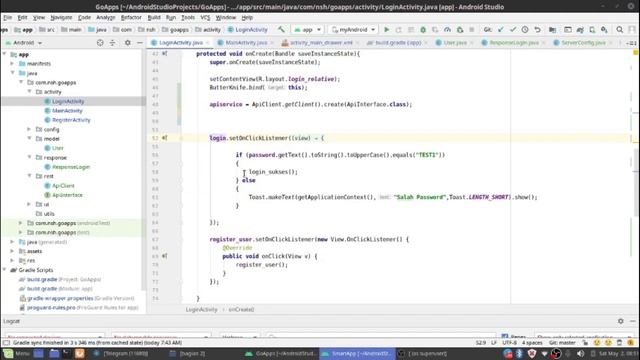 Membuat Aplikasi Android dengan Database mysql menggunakan Retrofit bagian II смотреть онлайн