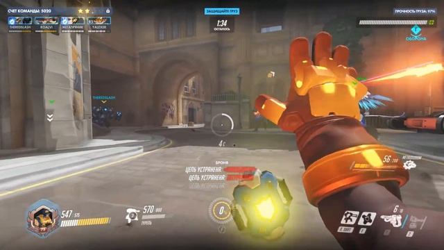 ТОРБЬЁРН И ТРЕЙСЕР ПОДАВЛЯЮТ МЯТЕЖ! ◄OVERWATCH► смотреть онлайн