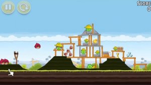 Мультик Игра для детей Энгри Бердс. Прохождение игры Angry Birds [54] серия