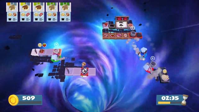 Overcooked 2 - Level 5-6 Gameplay смотреть онлайн