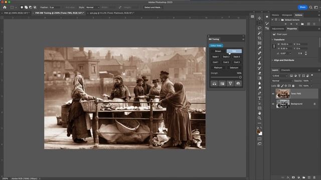Black And White Photoshop Toning Plugin Updated смотреть онлайн