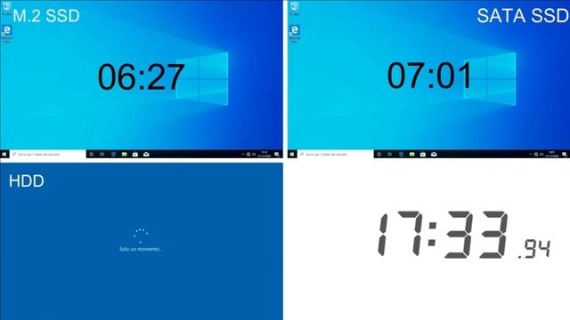 SPEED TEST ? M.2 SSD Vs SATA SSD Vs HDD Widows 11 смотреть онлайн