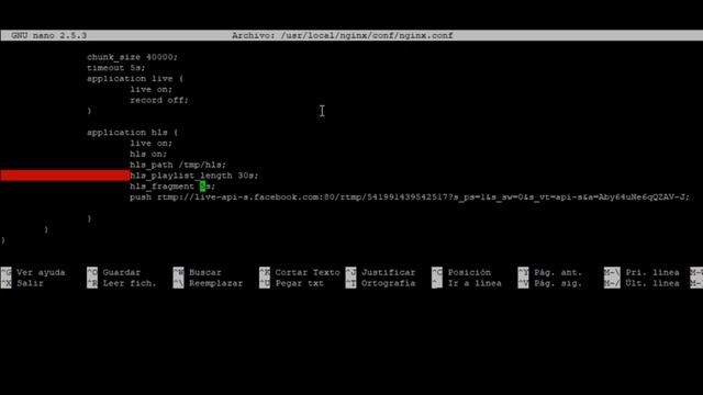 Streaming Facebook, youtube o twitch con Nginx como Servidor смотреть онлайн