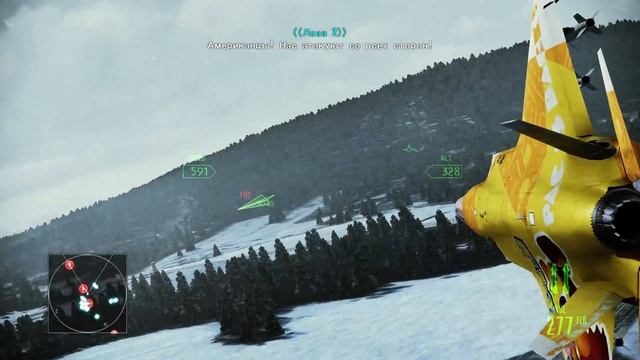 Ace Combat Assault Horizon Enhanced Edition Часть 7►【Россия база Белая PAC MAN】 смотреть онлайн