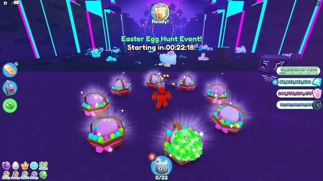 I Used 300+ Alt Accounts To Get Easter Baskets! - Pet Simulator X Roblox смотреть онлайн