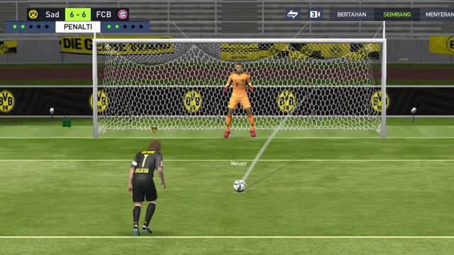 BVB vs BAYERN | fifa 22 mobile penalty shootout смотреть онлайн