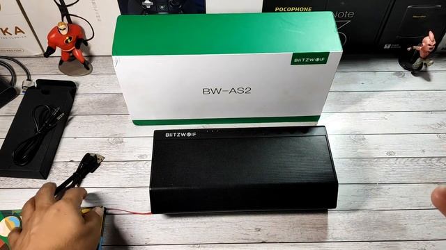 Análise BlitzWolf BW-AS2 40W Potência смотреть онлайн