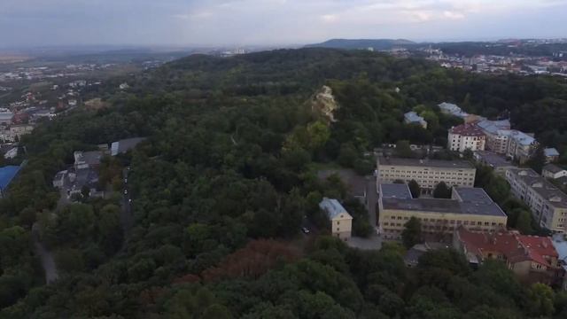 гора Львов смотровая площадка сентябрь 2019 квадрокоптер Фантом 3 смотреть онлайн
