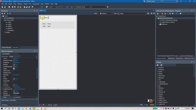 004 Delphi Android Firemonkey – Custom list data using TVertScrollbox смотреть онлайн