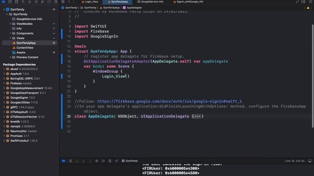 Sign in with Google using SwiftUI 2023 смотреть онлайн