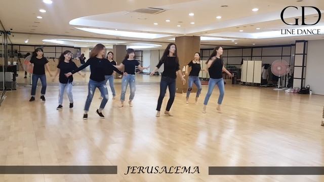 JERUSALEMA - LINE DANCE (COLIN GHYS & ALISON JOHNSTONE)