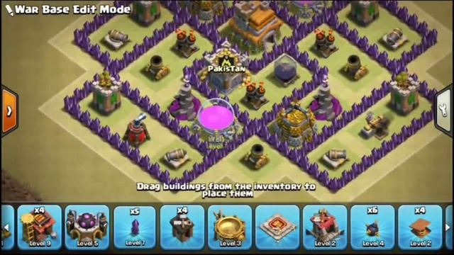 Clash of Clans Town Hall 7 Defense (CoC TH7) BEST Trophy Base Layout Defense Strategy смотреть онлайн