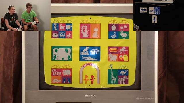 Let's Play: Fun Zoo (Magnavox Odyssey 1972) смотреть онлайн