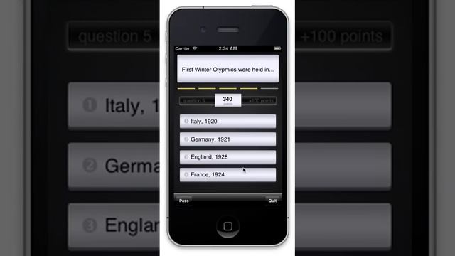 Dynamic Quiz App // iOS 6.0 Project Source Code for Sale смотреть онлайн
