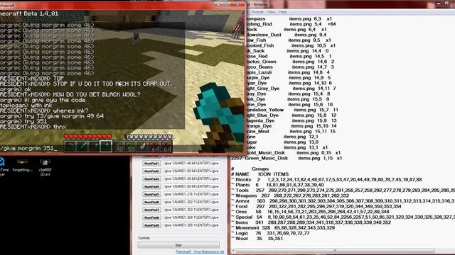 MineCraft Beta 1.4_01 Server смотреть онлайн