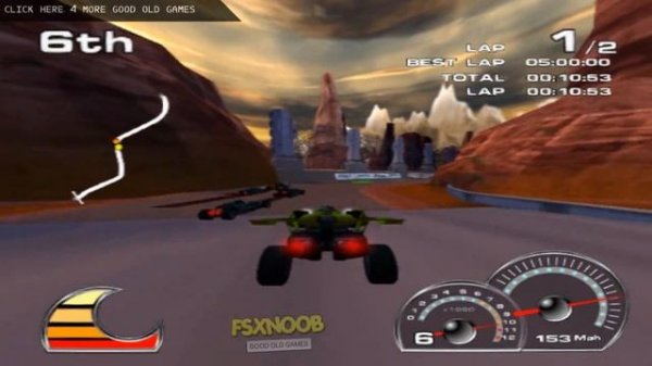 Drome Racers Gameplay & Intro PS2 HD