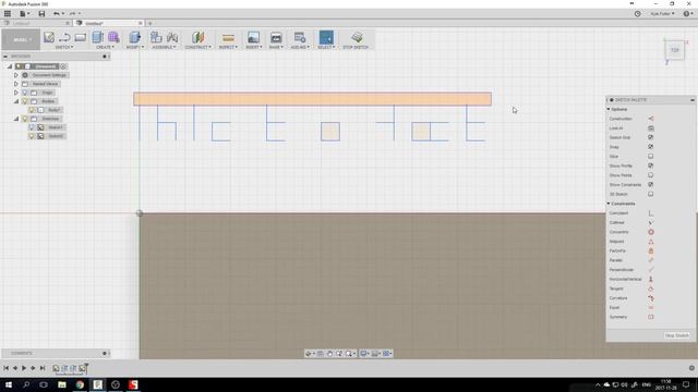 How To Engrave Single Line Text In Fusion 360 смотреть онлайн