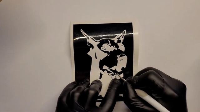 Доберман наклейка своими руками handmade смотреть онлайн