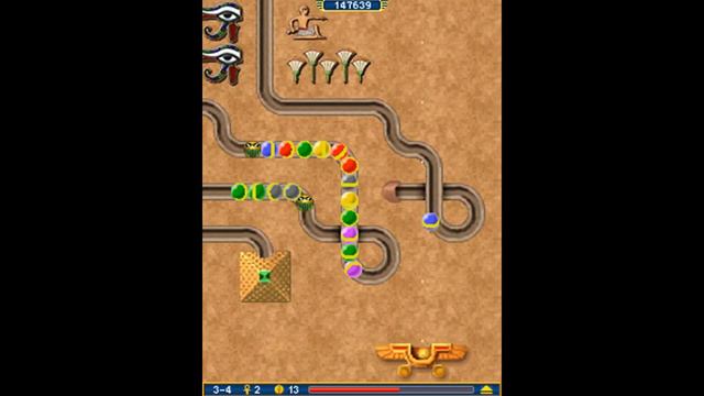 Прохождение игры Луксор: Уровень 3-4 - Свиток Тота смотреть онлайн