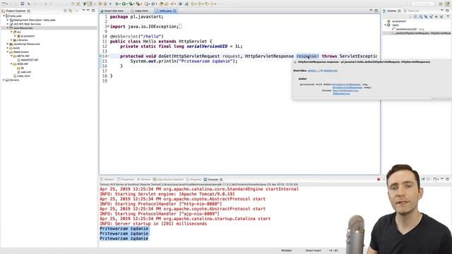 Servlety w Javie EE смотреть онлайн