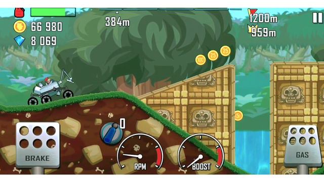 Hill Сlimb Racing|Moonlander on Mountain | GamePlay|| смотреть онлайн
