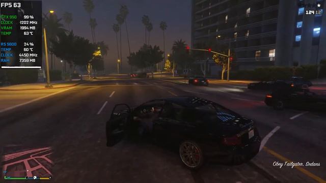 GTA V : GTX 950 | Ryzen 5 5600 - 1080p