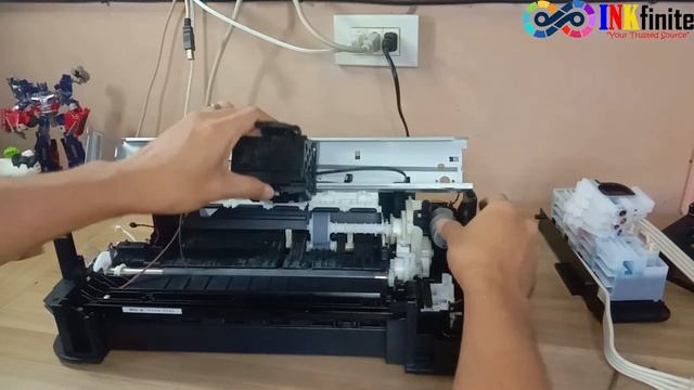 EPSON L120 L121 L210 L220 L360 L365 L380 Timing Belt Replacement Full Tutorial | INKfinite смотреть онлайн