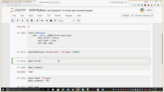 Object Oriented Programming in Python смотреть онлайн
